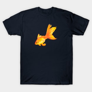 Artistic Gold Fish T-Shirt